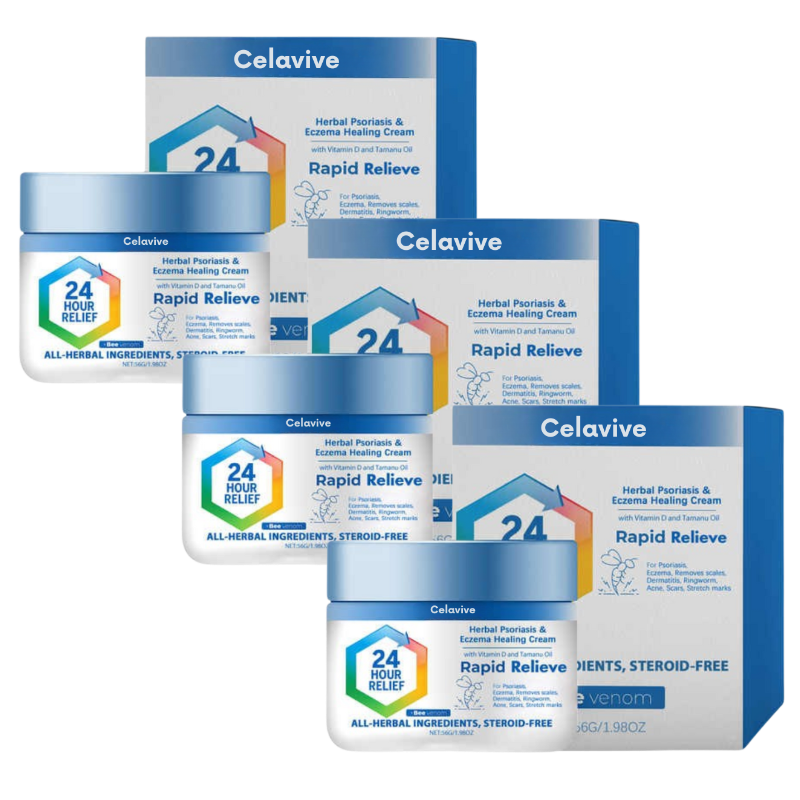 Celavive™ Cream | Clears 98% of psoriasis and eczema in just 5 days!
