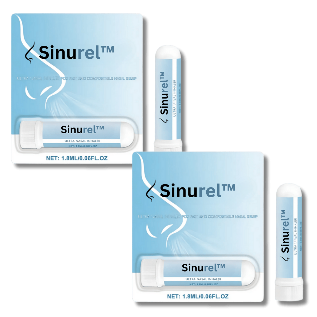 Sinurel™ Nasal Inhaler | Clear your stuffy nose in just 7 minutes – and breathe freely again!