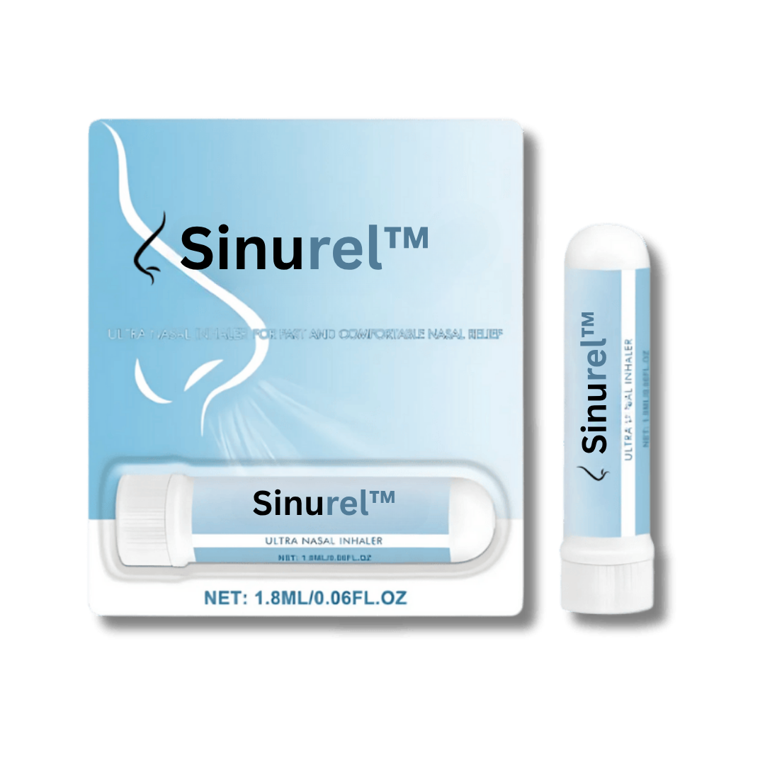Sinurel™ Nasal Inhaler | Clear your stuffy nose in just 7 minutes – and breathe freely again!