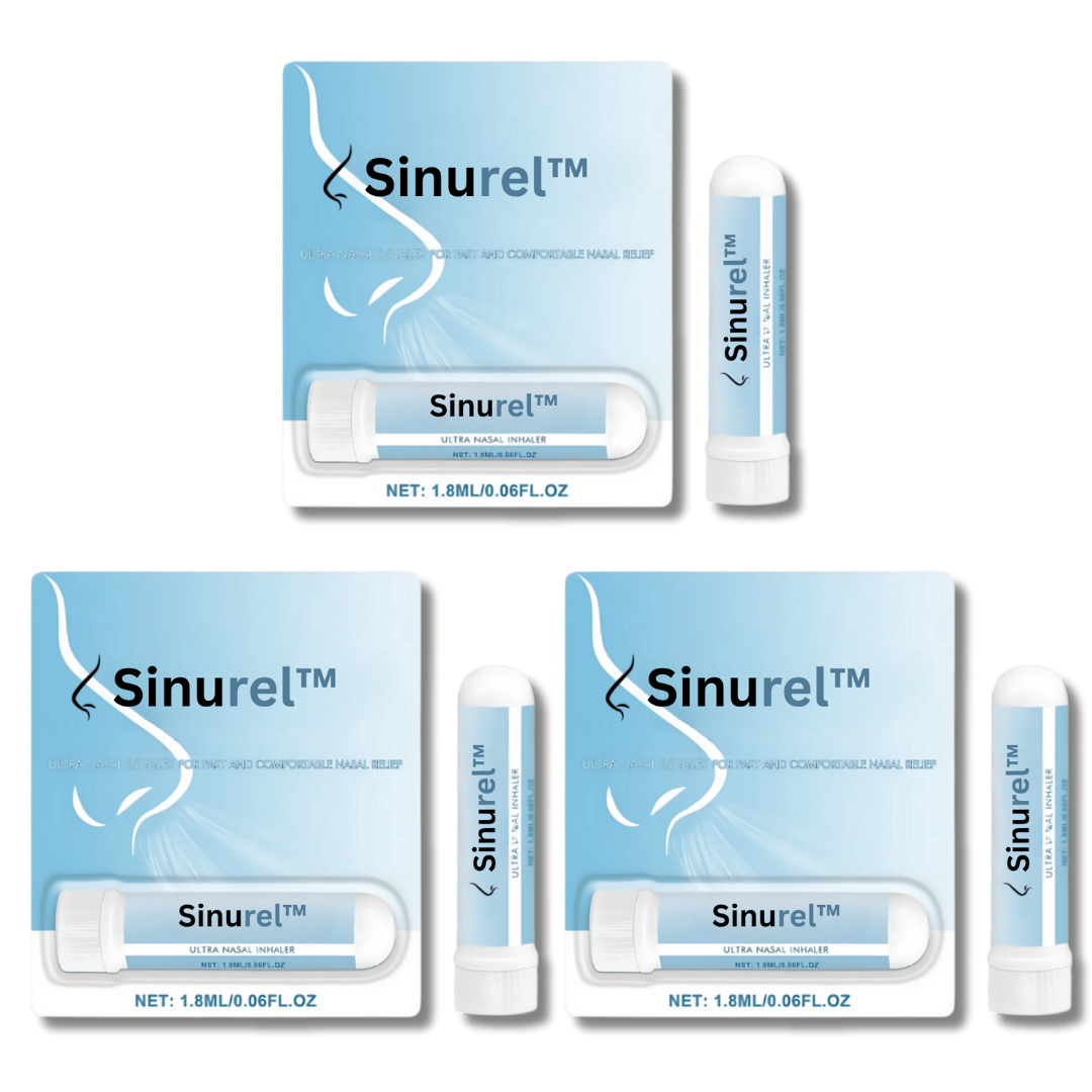Sinurel™ Nasal Inhaler | Clear your stuffy nose in just 7 minutes – and breathe freely again!