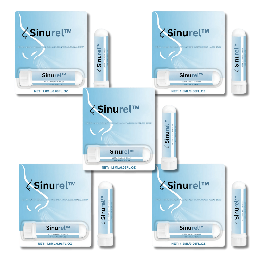 Sinurel™ Nasal Inhaler | Clear your stuffy nose in just 7 minutes – and breathe freely again!