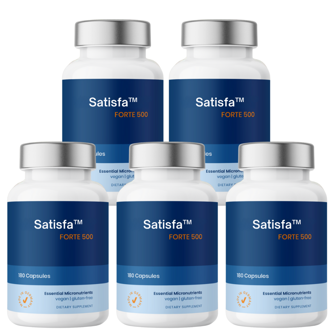 Satisfa™ Hunger Control Capsules | Eliminates snack cravings and burns fat in 60 minutes!