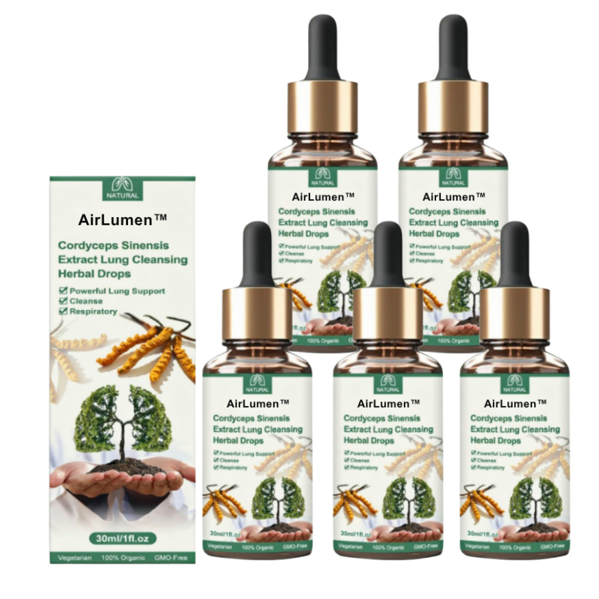 AirLumen™ | Breaks down lung blockages and lets you breathe freely in just 5 minutes!