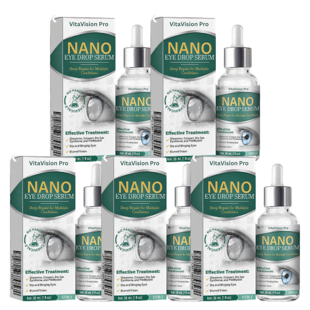VitaVision Pro™ Nano Eye Drops – improves blurred vision by 92% in 48 hours