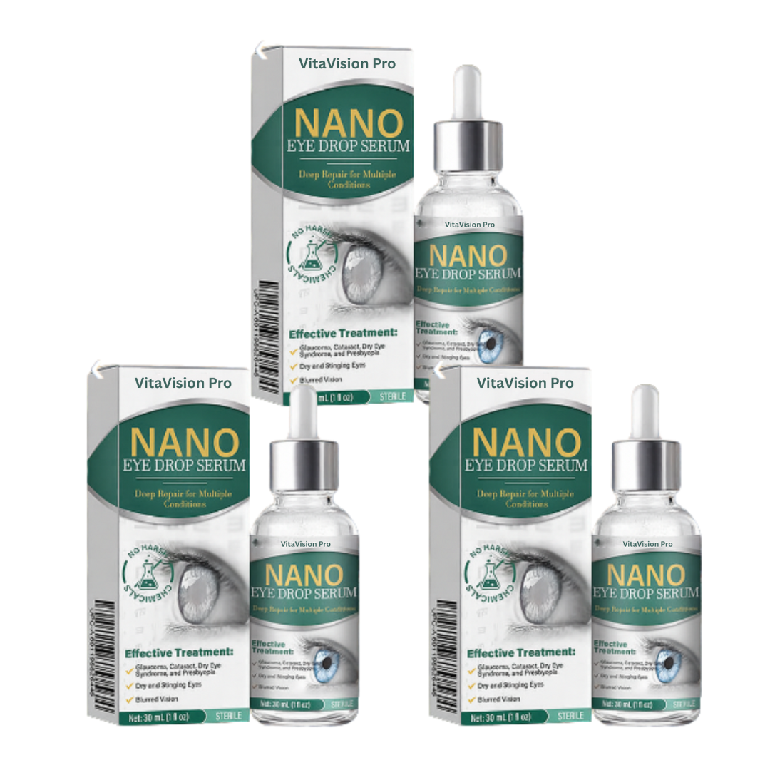 VitaVision Pro™ Nano Eye Drops – improves blurred vision by 92% in 48 hours