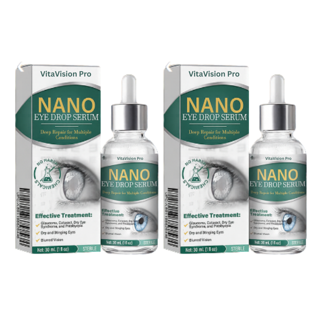 VitaVision Pro™ Nano Eye Drops – improves blurred vision by 92% in 48 hours