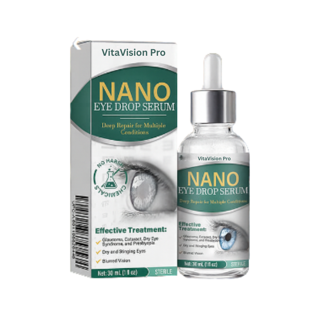 VitaVision Pro™ Nano Eye Drops – improves blurred vision by 92% in 48 hours
