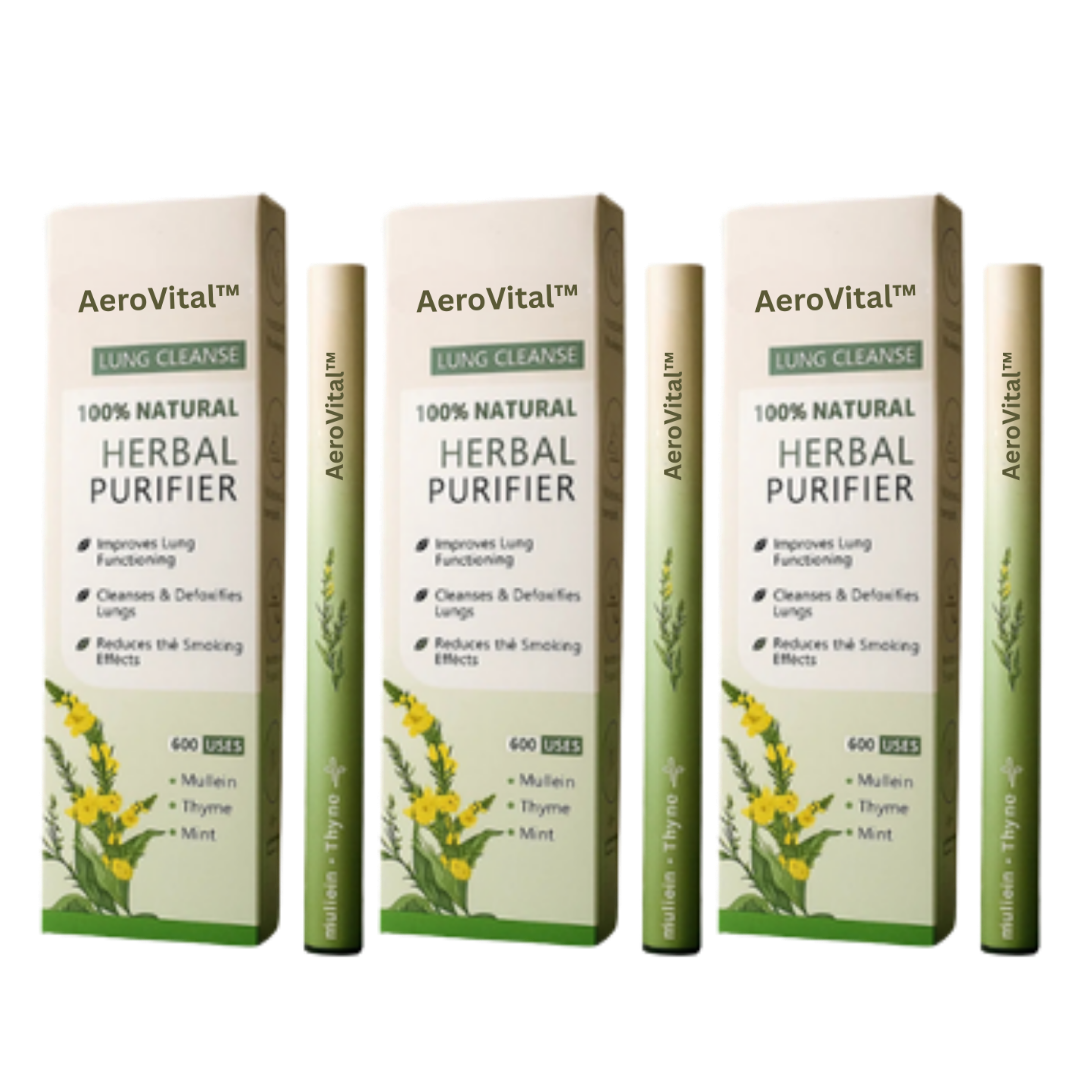 AeroVital™ Lung Inhaler | Clear your airways and improve your breathing by 98% in just 5 days!