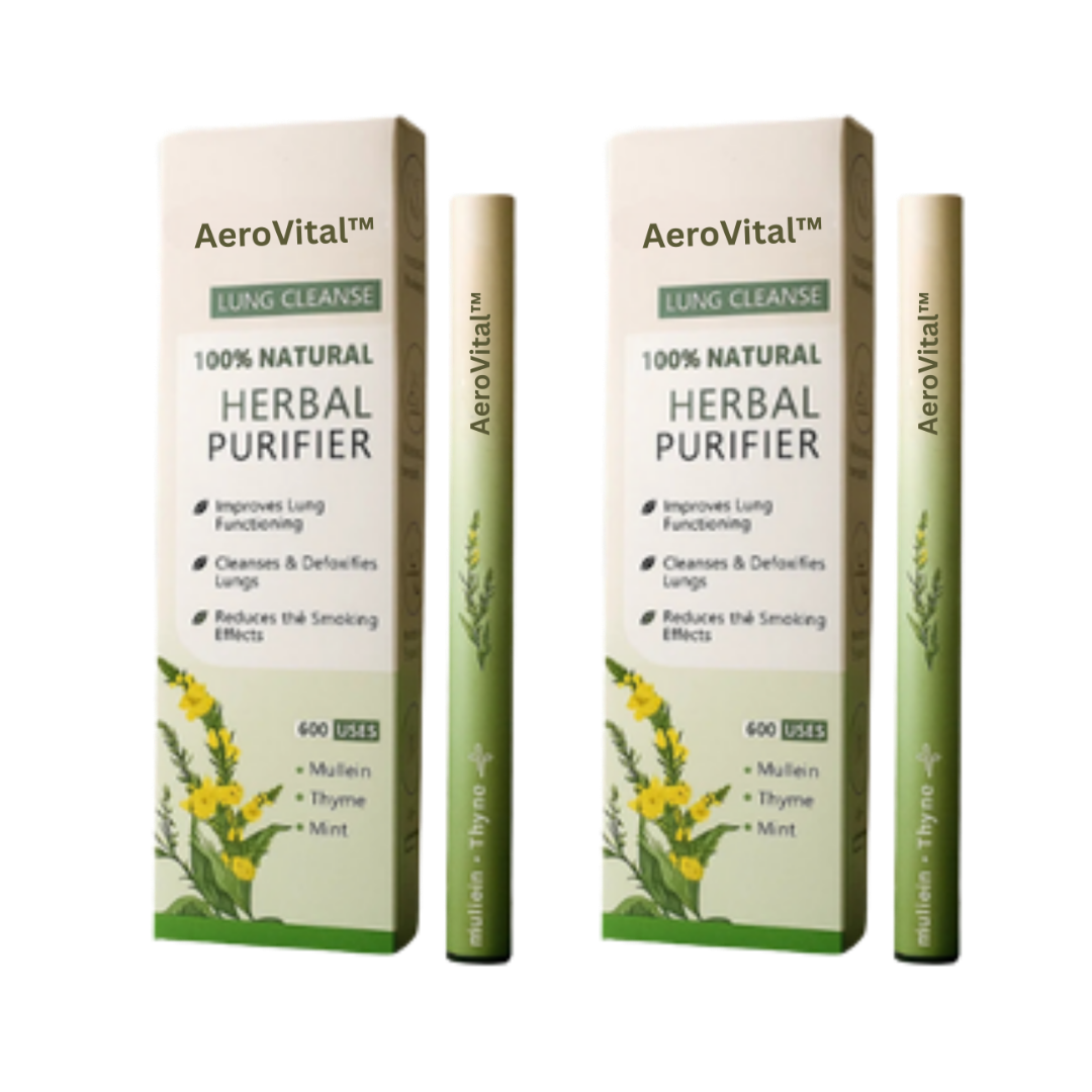 AeroVital™ Lung Inhaler | Clear your airways and improve your breathing by 98% in just 5 days!