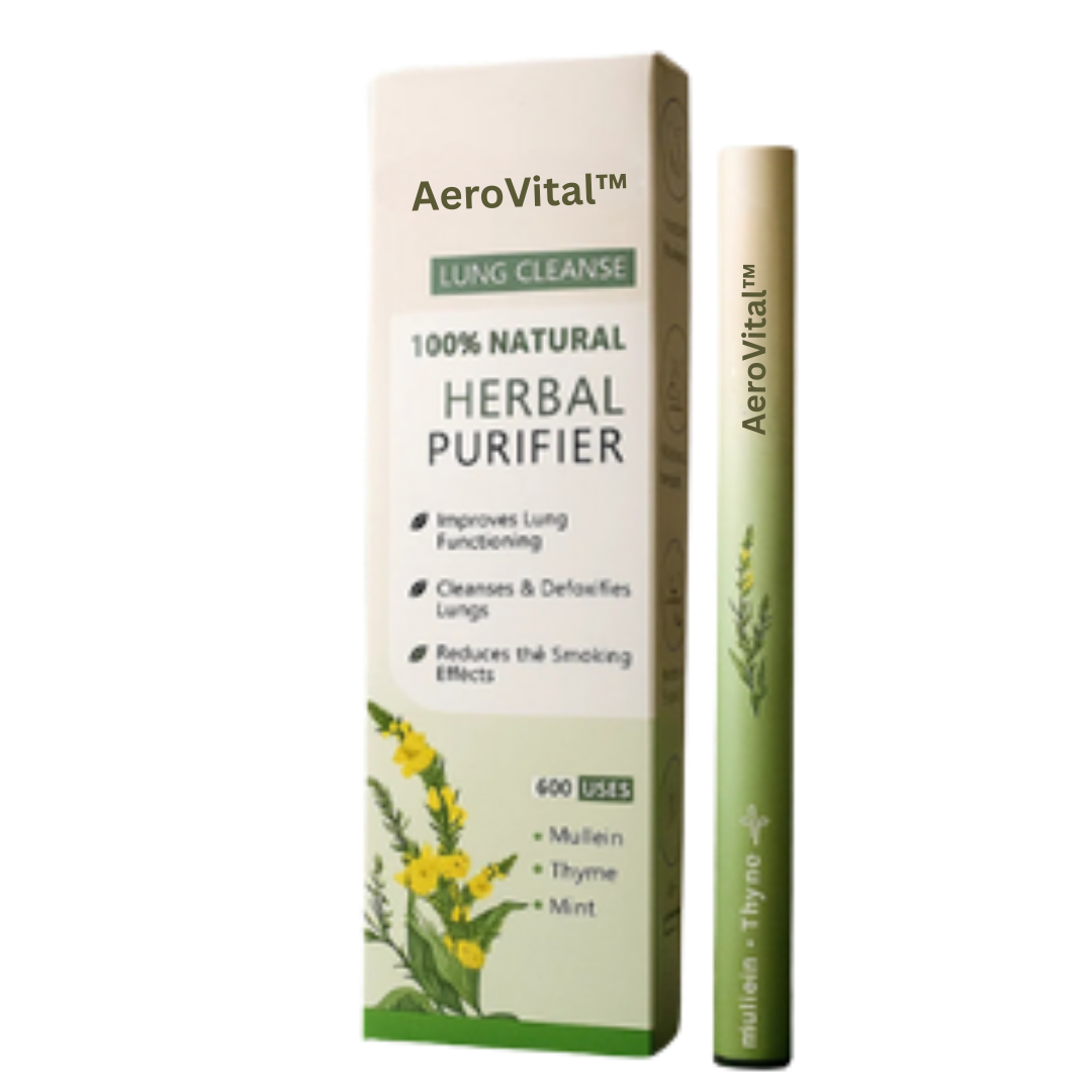 AeroVital™ Lung Inhaler | Clear your airways and improve your breathing by 98% in just 5 days!
