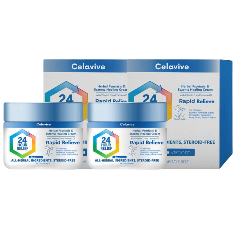 Celavive™ Cream | Clears 98% of psoriasis and eczema in just 5 days!