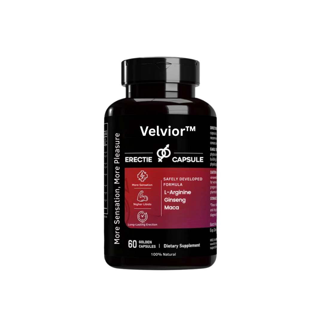 Velvior™ Capsules | Get a hard, long-lasting erection in just 5 minutes!