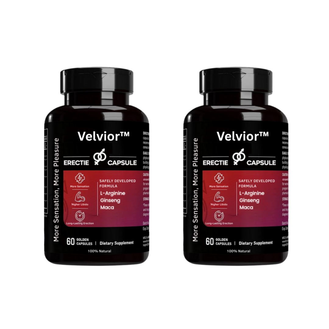 Velvior™ Capsules | Get a hard, long-lasting erection in just 5 minutes!