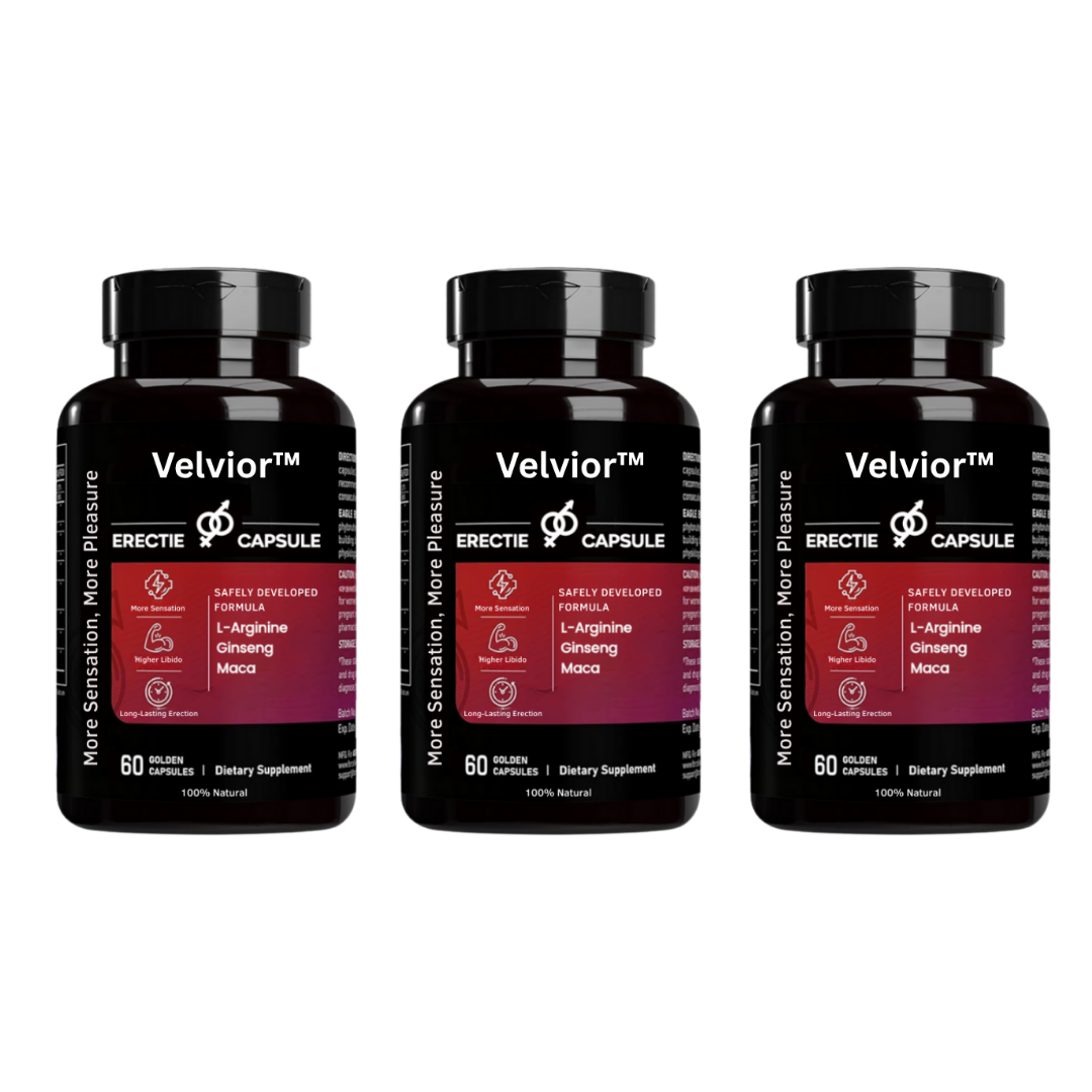 Velvior™ Capsules | Get a hard, long-lasting erection in just 5 minutes!