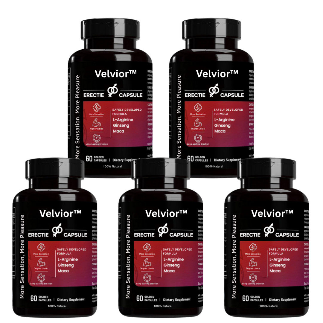 Velvior™ Capsules | Get a hard, long-lasting erection in just 5 minutes!