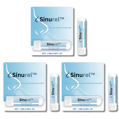 Sinurel™ Nasal Inhaler | Clear your stuffy nose in just 7 minutes – and breathe freely again!