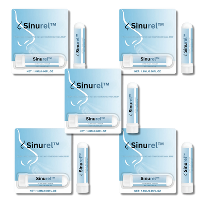 Sinurel™ Nasal Inhaler | Clear your stuffy nose in just 7 minutes – and breathe freely again!