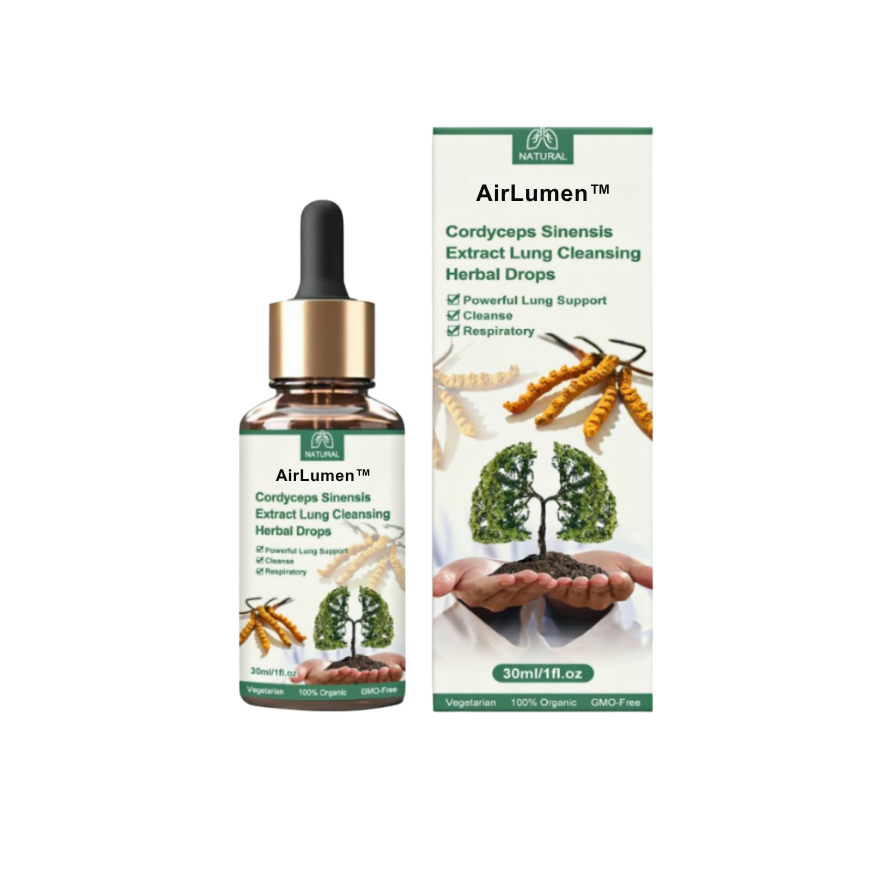 AirLumen™ | Breaks down lung blockages and lets you breathe freely in just 5 minutes!