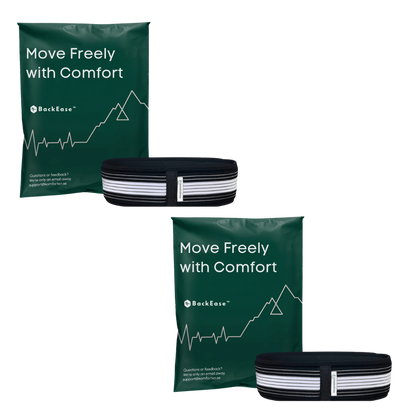 BackEase™ | Eliminate sciatica, spinal stenosis and lower back pain instantly with double the compression force!