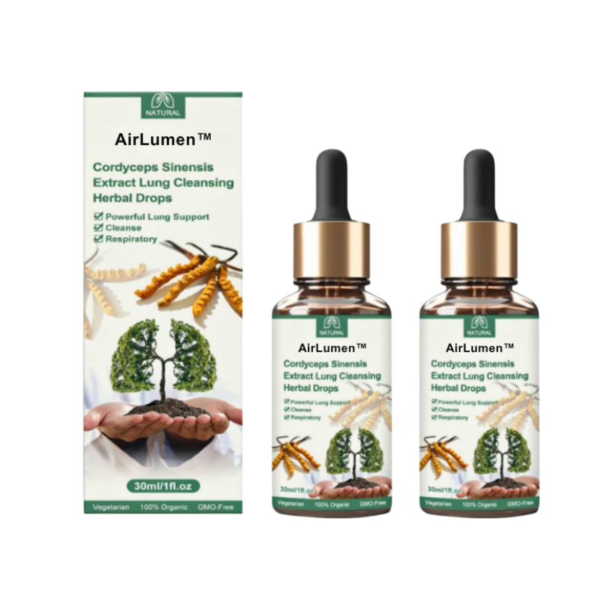 AirLumen™ | Breaks down lung blockages and lets you breathe freely in just 5 minutes!