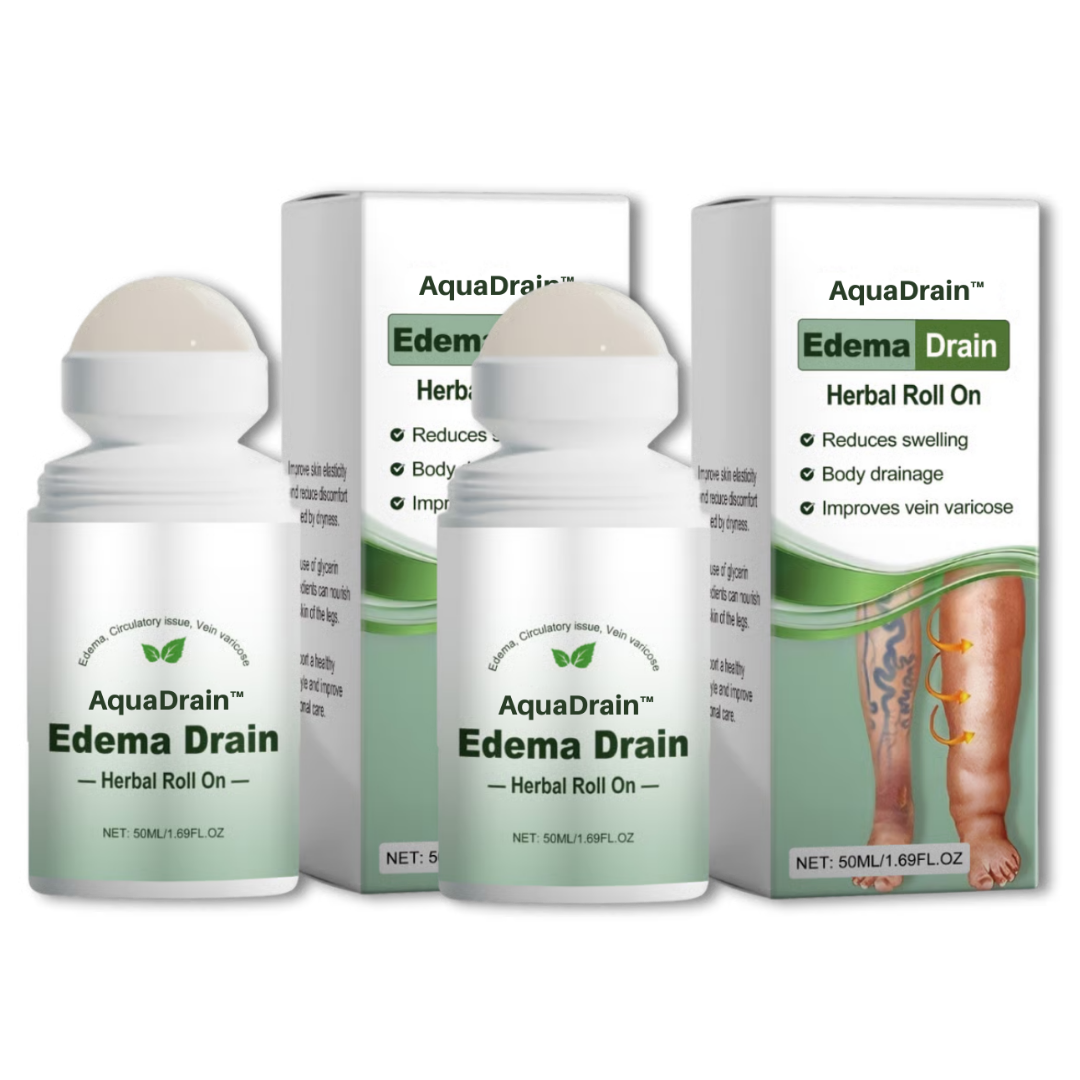 AquaDrain™ | Reduces swelling from edema by 85% in 7 days.