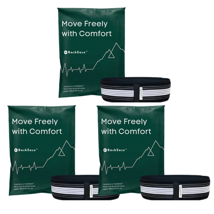 BackEase™ | Eliminate sciatica, spinal stenosis and lower back pain instantly with double the compression force!