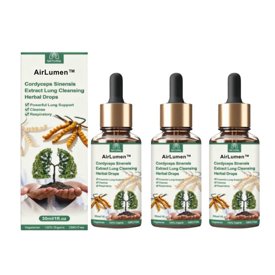 AirLumen™ | Breaks down lung blockages and lets you breathe freely in just 5 minutes!