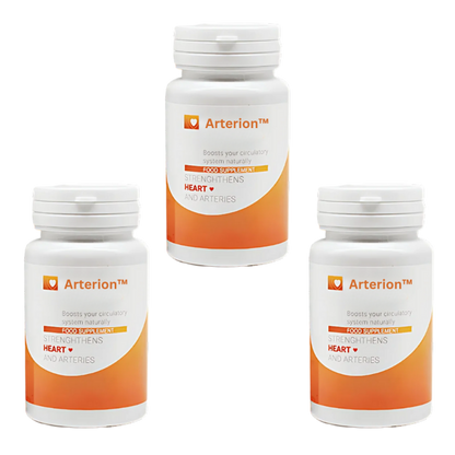 Arterion™ Instant Heart & Vascular Capsules | Cleanses 93% of arteries in 3 days!