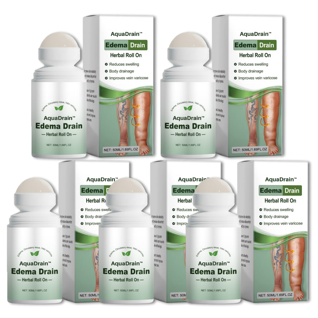 AquaDrain™ | Reduces swelling from edema by 85% in 7 days.