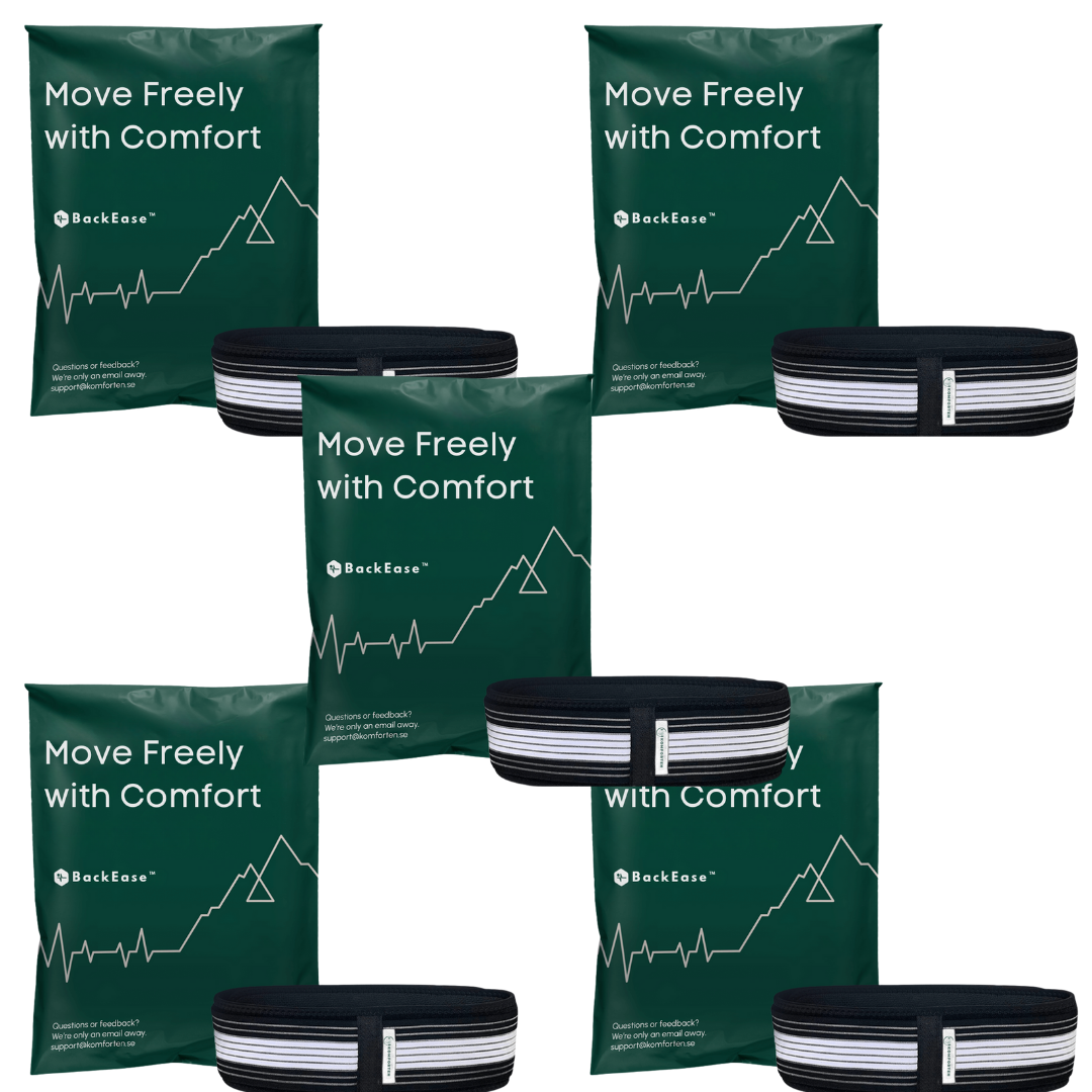 BackEase™ | Eliminate sciatica, spinal stenosis and lower back pain instantly with double the compression force!