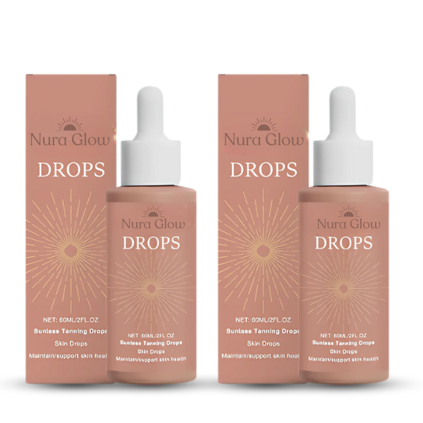 NuraGlow™ | Drinkable Self Tanning Drops | Get a radiant, sun-kissed glow in just 7 days