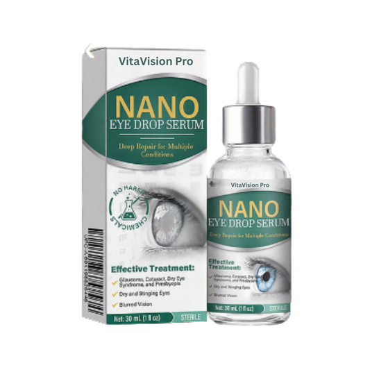 VitaVision Pro™ Nano Eye Drops – improves blurred vision by 92% in 48 hours