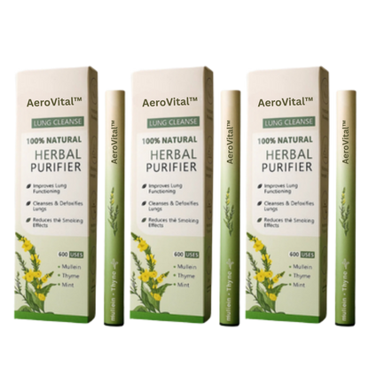 AeroVital™ Lung Inhaler | Clear your airways and improve your breathing by 98% in just 5 days!