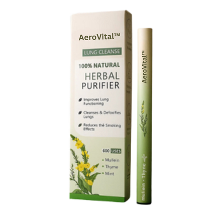 AeroVital™ Lung Inhaler | Clear your airways and improve your breathing by 98% in just 5 days!